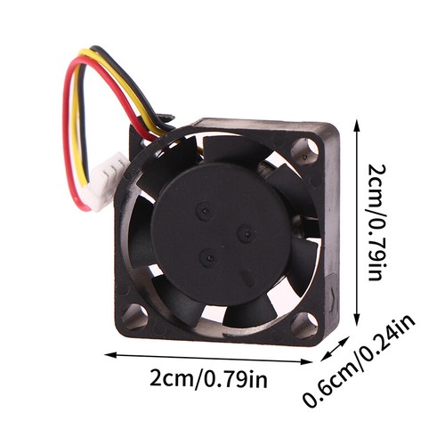 2006 5V 20MM Fan 20*20*6MM Cooling Fan Ultrathin Fan Mini Laptop Cooling Fan - Afbeelding 3 van 10
