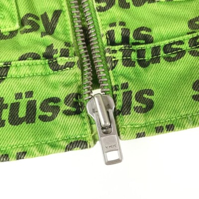 ジャケット・アウター Stussy cactus plant CPFM Stussy x CPFM Cactus Plant Flea Market ZIP WORK JACKET Green
