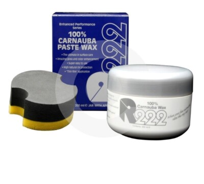 R222 100% Carnauba Paste Wax 200 ml + Applikator