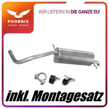 Skoda Fabia 1.2 I (2001-2005) Kombi Endschalldämpfer Auspuff Mit E-Prüfzeichen
