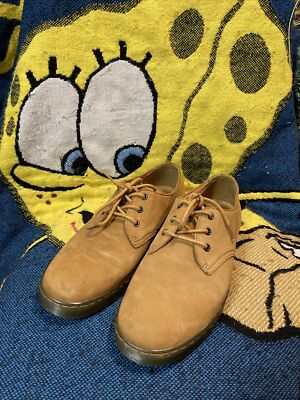 Dr Martens Men’s Shoes Size 11M Light Brown Mustard Suede Leather Oxford VTG SOLD… ?Butter soft toffee suede? Brand new, no box, Soft  main image 2