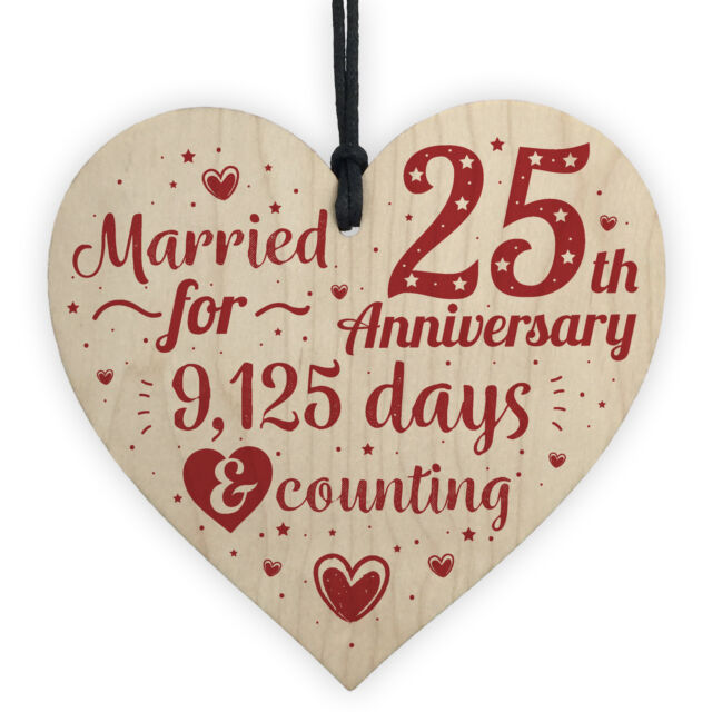 25th wedding anniversary gifts for husband