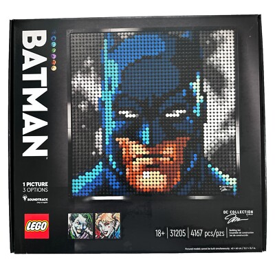 LEGO Art: Jim Lee Batman Collection (31205) Retired | Sealed | NIB