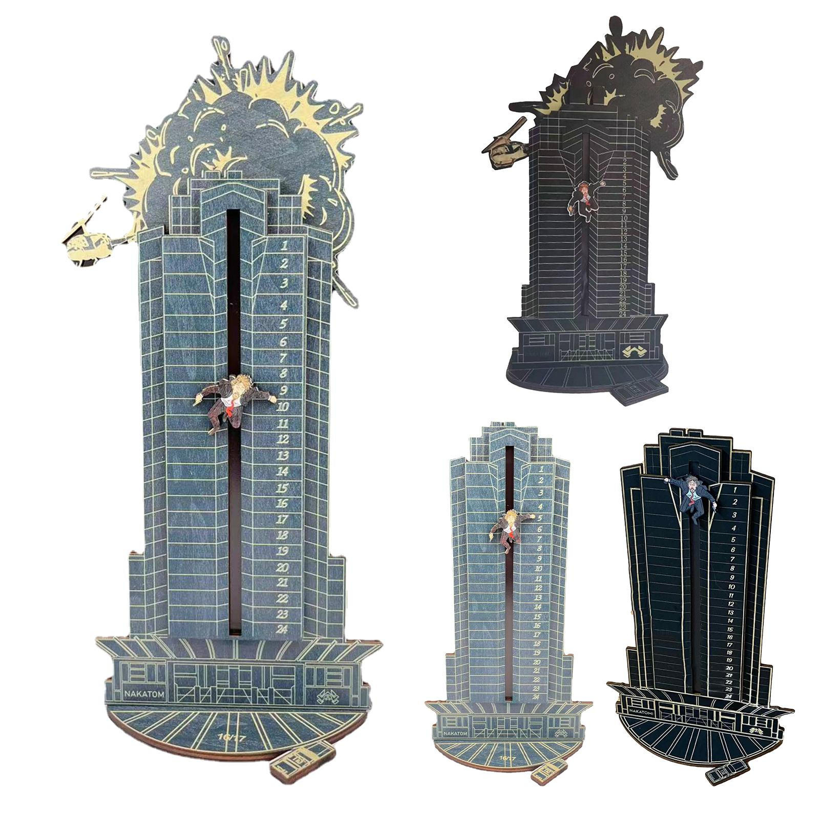 Die Hard Advent Calendar 24 Days Christmas Countdown Hans Gruber Falling Down