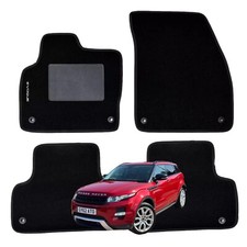 Set Tappeti Moquette per L.R. Range Rover Evoque dal 2011 - (con 8 Attacchi)