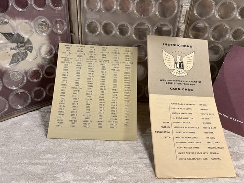 Pair T T Coin Cases from ticker and Treasures from Chicago. US Mint Sets -- 5931 - Picture 6 of 12