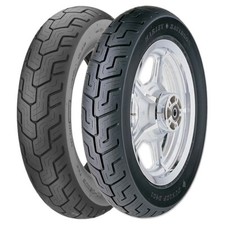 COPPIA GOMME DUNLOP 100/90-19 57H D404 + 130/90-16 73H D401 H.D.