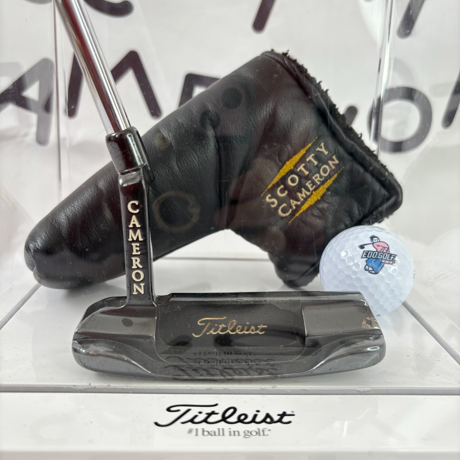 PUTTER DROIT SCOTTY CAMERON STUDIO INOX NEWPORT 34 pouces avec H/C F/S
