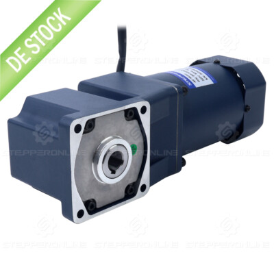 AC Variable Speed Motor 120W 220VAC 6-90RPM 9.3Nm Flange90mm Right Angle Gearbox