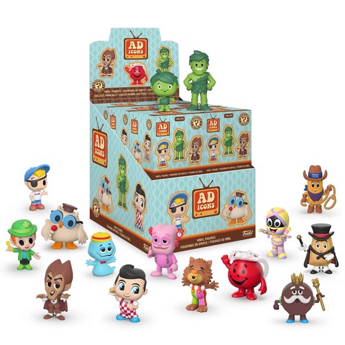 Funko AD ICONS Mini Mystery 11 Pcs With Display Cased Sealed Boxes Vinyl Figures