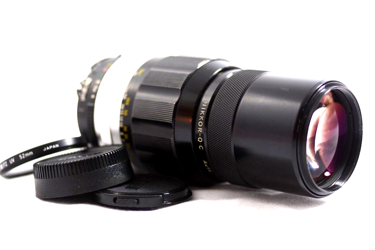 NIKON AI 200MM F4 NIKKOR O.C MF CAMERA LENS FOR SLR DSLR