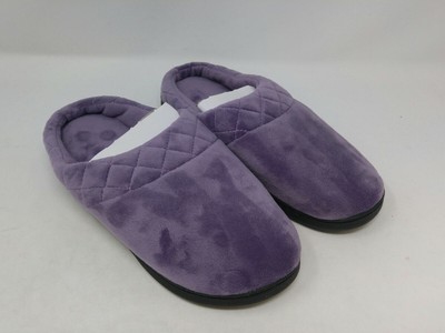 dearfoam purple slippers