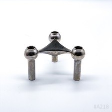 Vase Vintage Fritz Nagel Porte-Candle Système À Broche Années 60