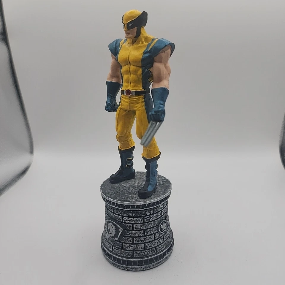 Marvel Chess Eaglemoss 03 WOLVERINE (WHITE KNIGHT)  Foto 2 de 4