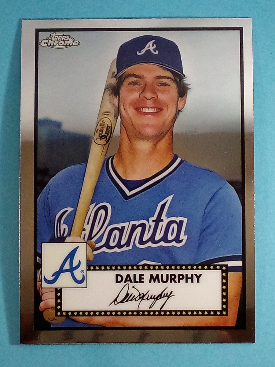 2021 Topps Chrome Platinum Anniversary Dale Murphy Atlanta Braves 