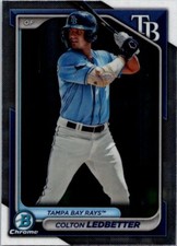 2024 Bowman #BCP-124 Colton Ledbetter Bowman Chrome