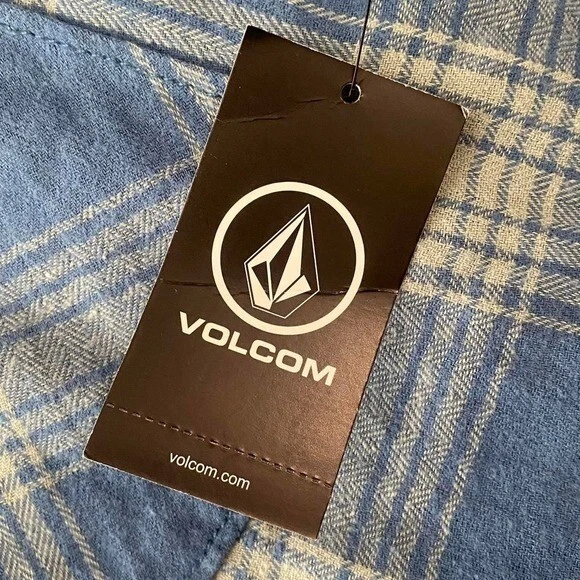 Camisa de franela azul Volcom Foto 4 de 4
