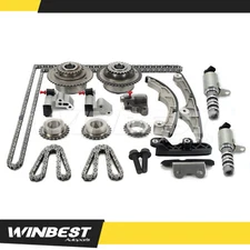 Timing Chain Kit VVT Solenoid Sprocket for Mercury Sable Lincoln Ford Edge 3.5L