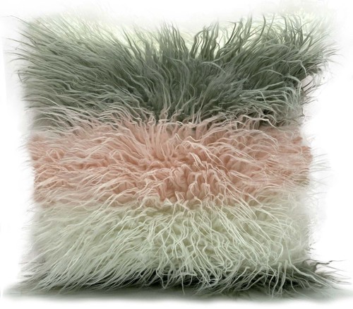 large cushion cover or cushions long Shaggy faux fur cushions 21x21" or 17x17" - Picture 46 of 55
