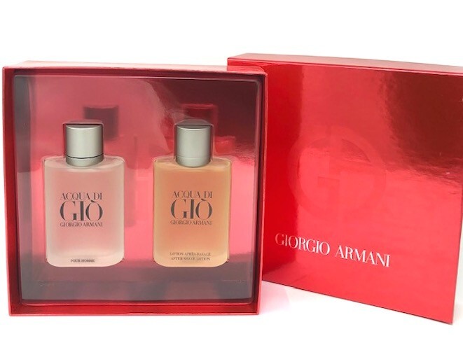Acqua Di Gio (Original) Giorgio Armani Men 2pc Set 3.4oz EDT +