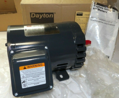 #ad NEW DAYTON 1.5 HP AC MOTOR 208 230 460 VAC 3Ø 3450 RPM 56C FRAME ODP 4THV3 $179.99