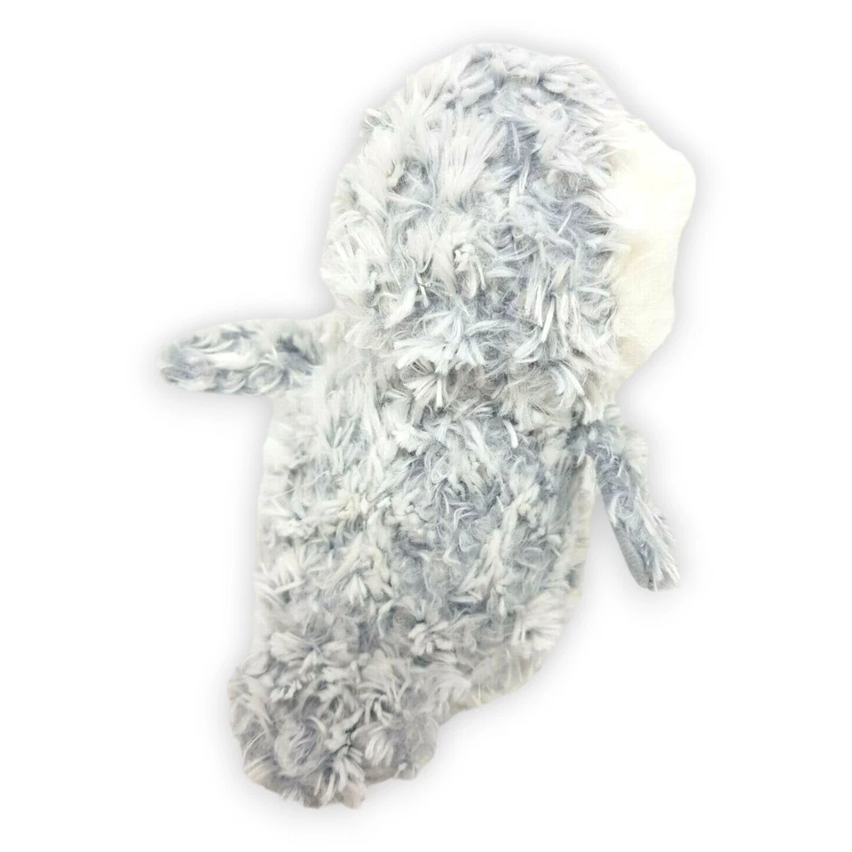 TY Owlette Stofftier 2017 TYSilk Grau Weiß Plüsch Kuschel Glubschi Augen 15 cm - Bild 3 von 4