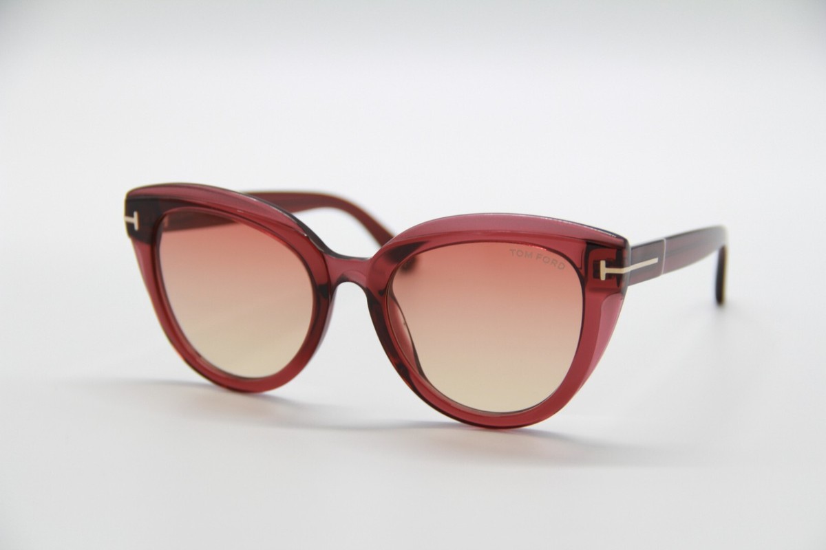 NEW TOM FORD FT0938/S WOMEN SUNGLASSES TOM FORD TORI TF938 69T Tom Ford Sunglasses Women Burgundy Cat Eye Gradient FT0938  main image 4