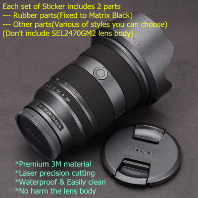 For Sony FE 24-70mm F2.8 GM II Decal Skin Vinyl Wrap Film Camera