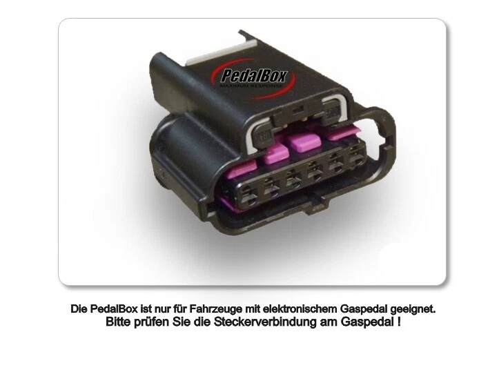Dte Pedal Box Plus Avec Appsteuerung pour VW Golf V Variant 1K5 2007-2009 136PS - Photo 2/4