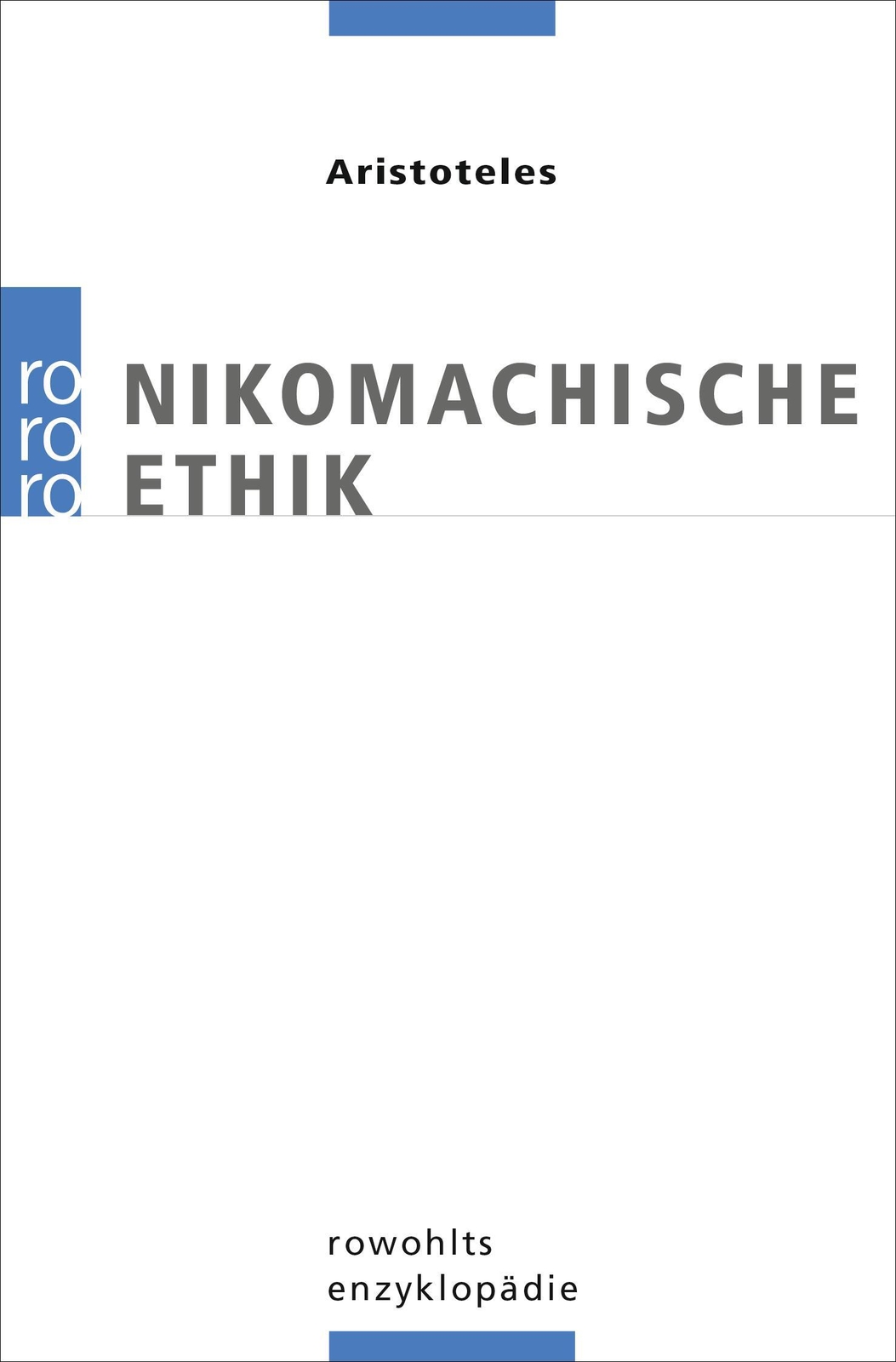 Thumbnail - Nikomachische Ethik | Aristoteles | Taschenbuch | Rororo Enzyklopädie