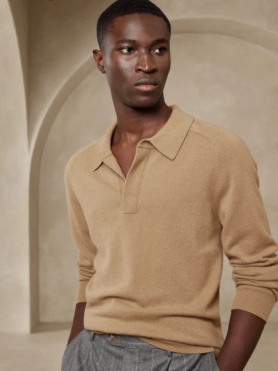 Banana republic camel sweater store