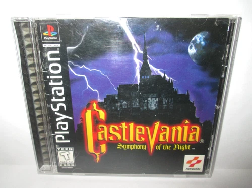 Castlevania: Symphony of the Night (Sony PlayStation 1, 1997) Black Label TESTED