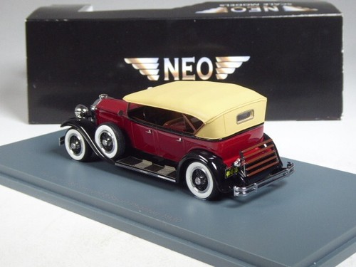 (KI-11-35) Neo Scale Models 44630 Packard 733 Phaeton 1930, 1:43 in IMBALLO ORIGINALE, raro - Foto 2 di 2