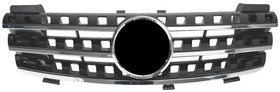 For Mercedes M-Class W164 Grill Front Radiator Grille ML350 ML300 ML63 2005-2008
