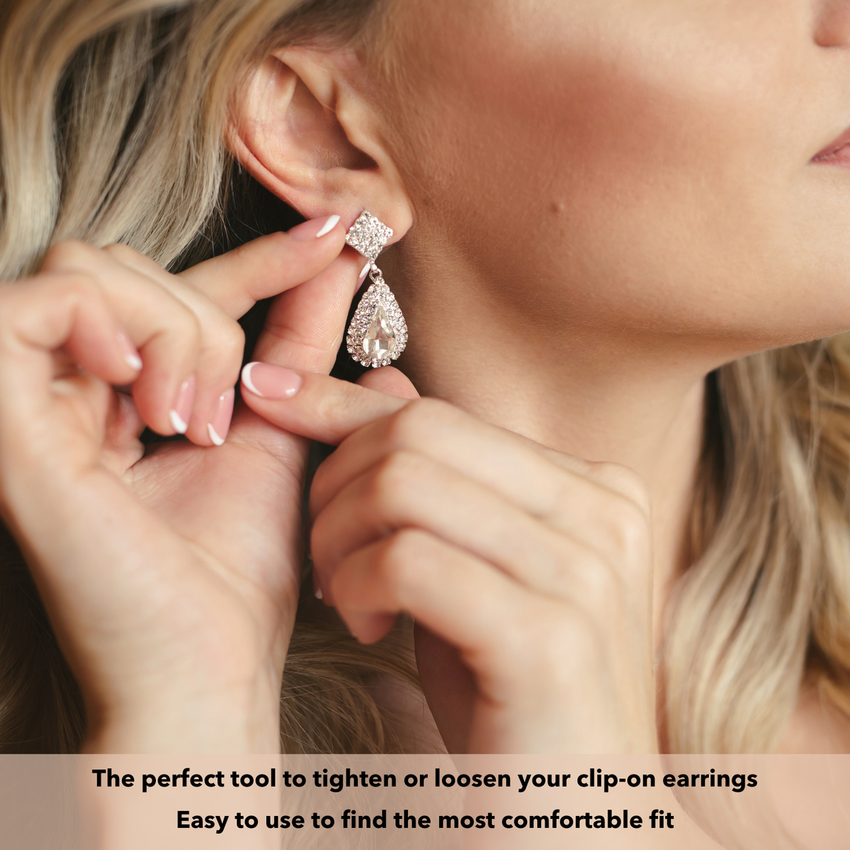 E'arrs Clip-On Earring Tension Key Adjustment Tool • Comfortable