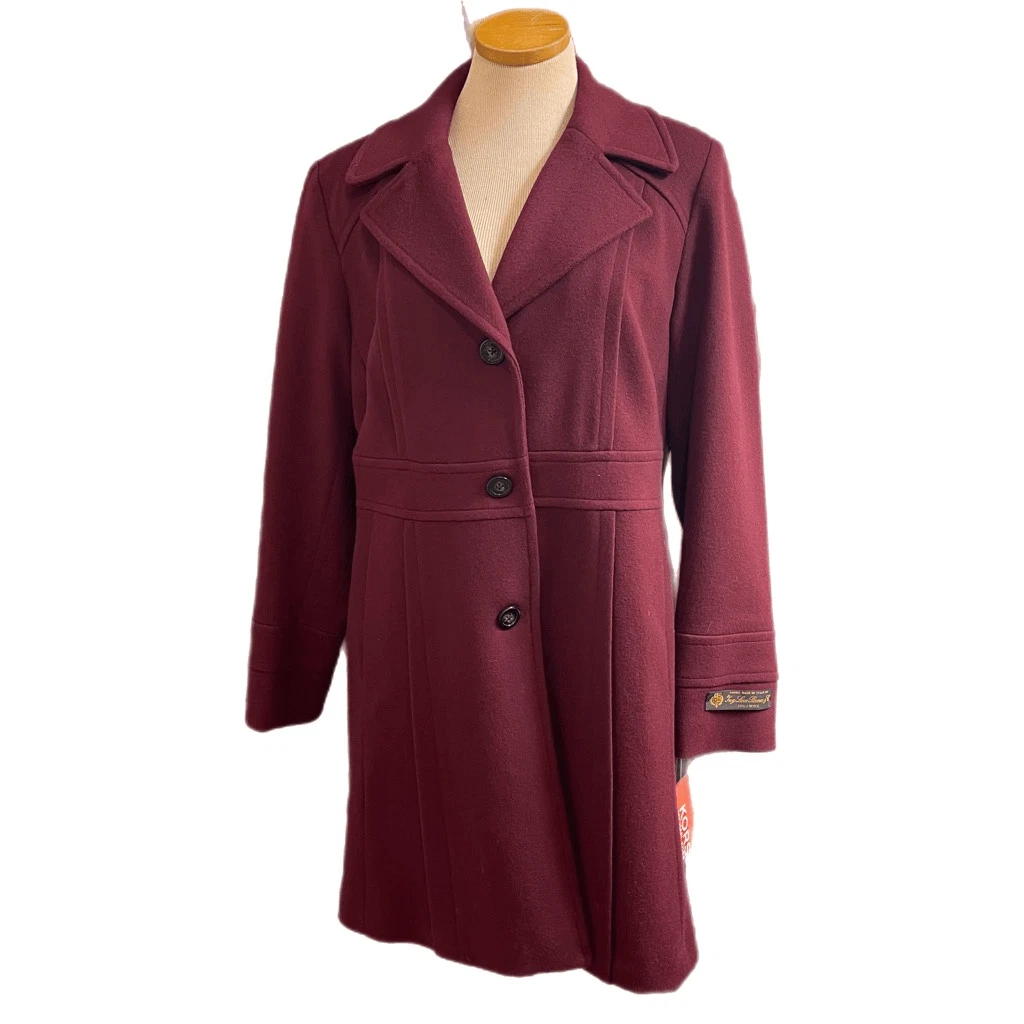 Purple michael best sale kors coat