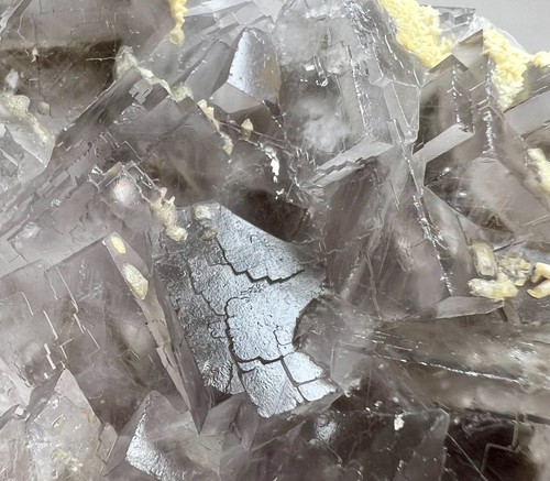 162 Gm Unique Color Natural Rare Cubic Fluorite Specimen~Pak