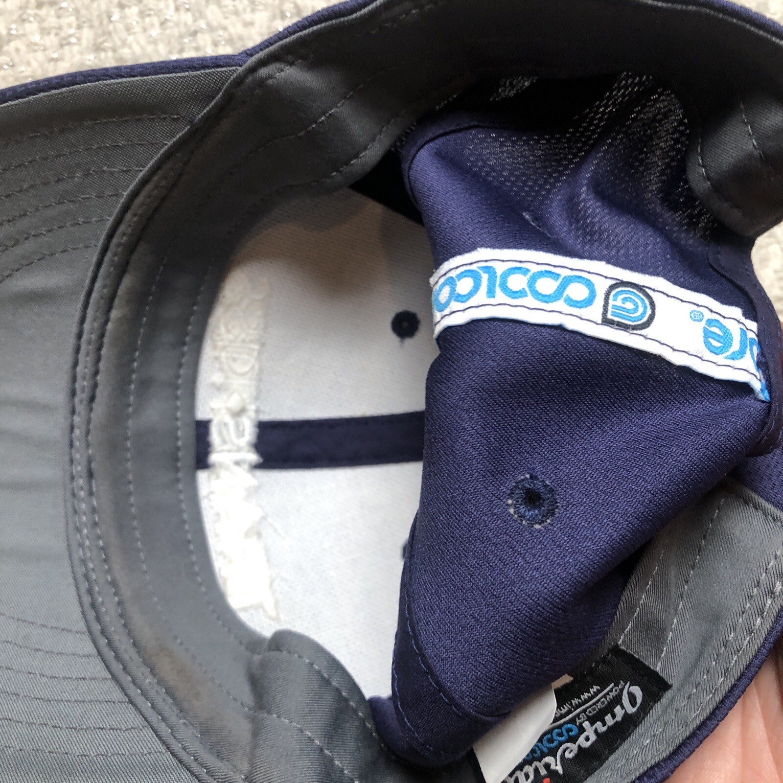 Transmiss cool core blue polyester Strapback Base… - image 7