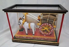 India Wood Bullock Cart Carrying Harvest - Kondapalli Doll Wood Sculpture 
