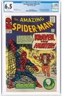 Amazing Spider-Man #15 WHITE PAGES 1st App Kraven The Hunter - CGC 6.5