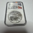 1997 American Silver Eagle Coin NGC MS69 1oz .999 Fine Silver