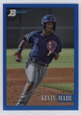 2021 Bowman Heritage Prospects Blue Chrome Refractor 24/99 Kevin Made #226 gh4
