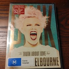 PINK - THE TRUTH ABOUT LOVE TOUR - LIVE FROM AUSTRALIA 2013 dvd 21 songs New