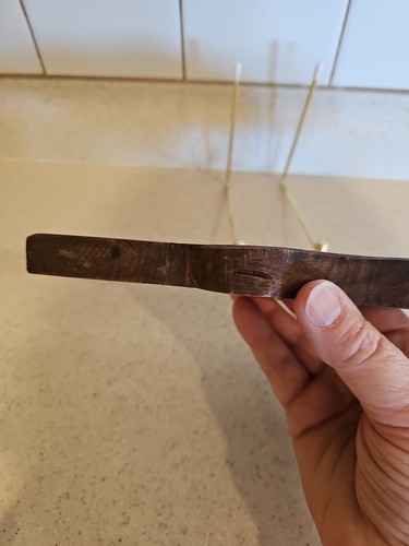 Vintage/Antik Kashigata Holzform Koi Fisch handgeschnitzt Form für Reis, Kuchen, Butter - Bild 6 von 17