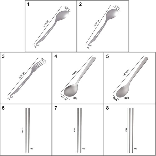 Long Handle Outdoor Camping Fork Light Titanium Cookware Outdoor Tool - Picture 2 of 19