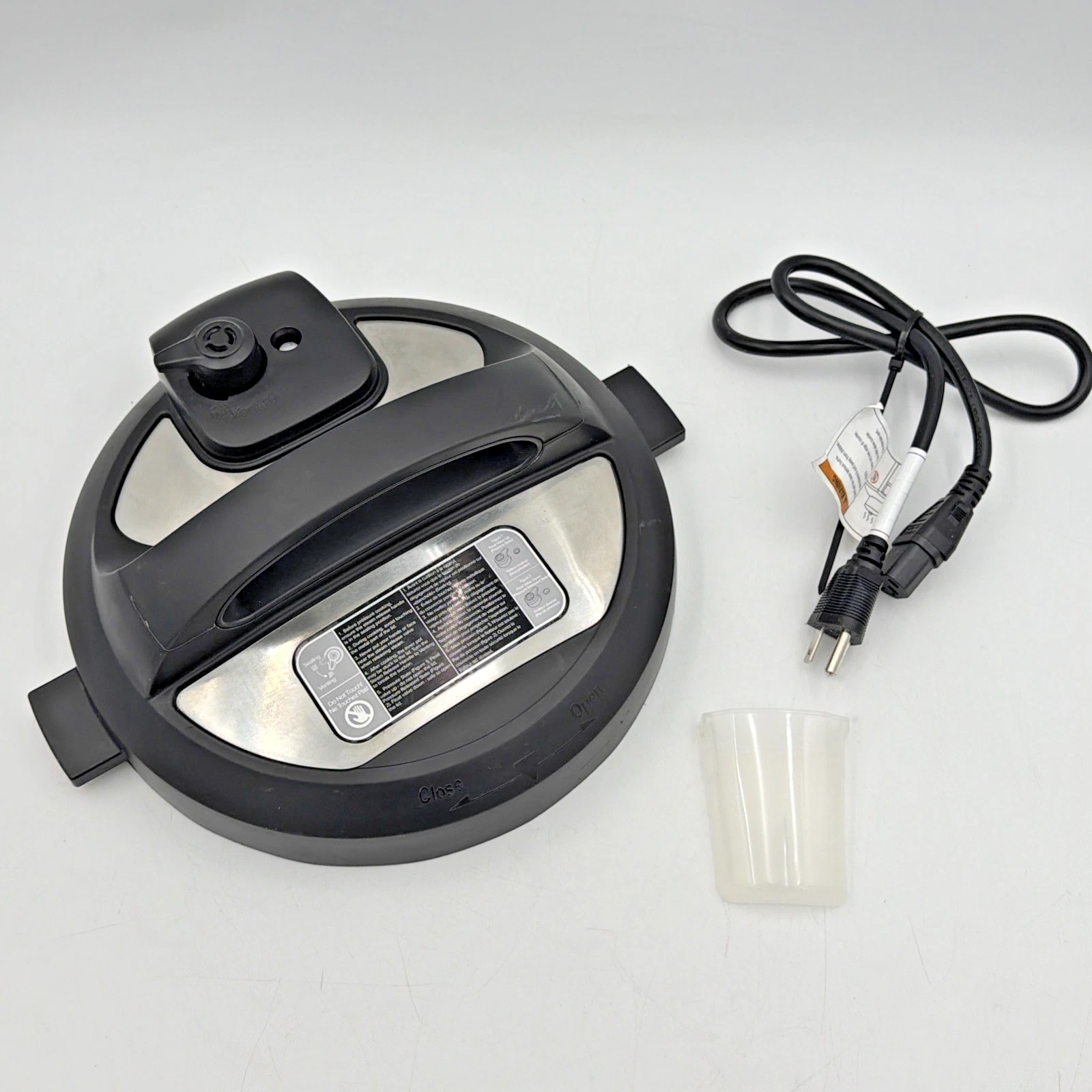 Instant Pot IP-DUO60 V3 6 qt Pressure Cooker Replacement Lid w/ Gasket + EXTRAS
