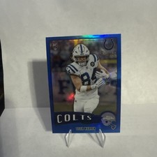 2025 Topps Chrome Football - Tyler Warren Rookie Blue Retro 1975 Insert RC /150