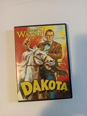 #ad JOHN WAYNE DAKOTA DVD LIKE NEW $12.00