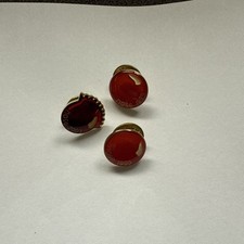 Red Nose Day Vintage Leather In Badges, 2 X 1999, 1 X 2003
