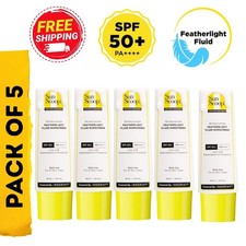 5X SunScoop 3 Niacinamide Fluid Sunscreen SPF 50 Reduces Pigmentation 45ml 